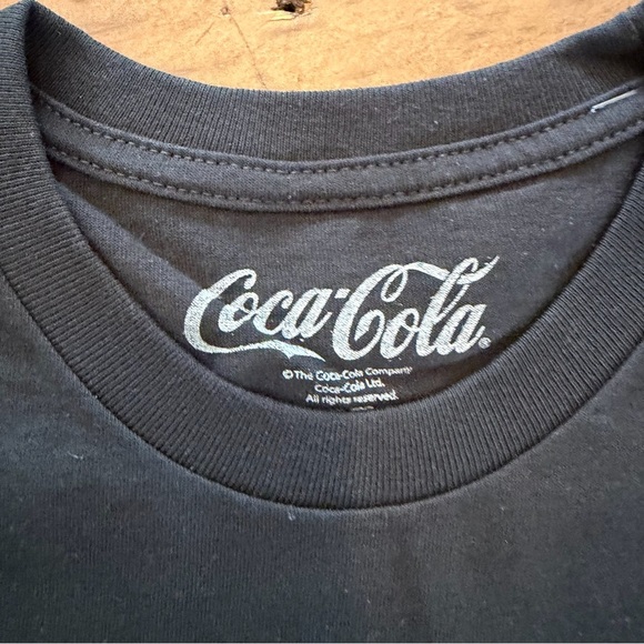 Coca Cola Classic Black and Red Men's Shirt - Picture 3 of 3